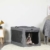 Petsfit Faltbare Hundebox Hundetransportbox tragbares Transportbox Katzenbox Auto Stoff für große kleine Hunde mit Fleece Matte - 6