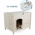 Petsfit fertig zusammengebaute Indoor Hundehütte für kleine Hunde 102cm x 53cm x 61cm Aufbau in einem Schritt - 6