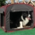 Petsfit Hundebox Faltbare für Hund & Katze Transportbox Katzenbox Auto Stoff für große kleine Hunde mit Fleece Matte - 5